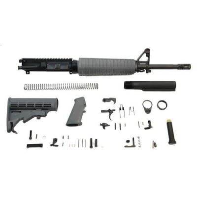 PSA 16" Mid-Length 5.56 NATO 1/7 Phosphate Classic Rifle Kit, Gray - $299.99