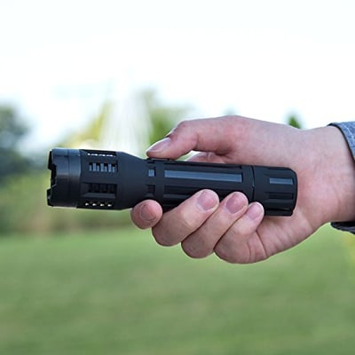 Sabre Stun Gun with Rechargeable LED Flashlight, Belt Clip, Holster and Training Video - $19.28 + Free S/H over $25 (Free S/H over $25)