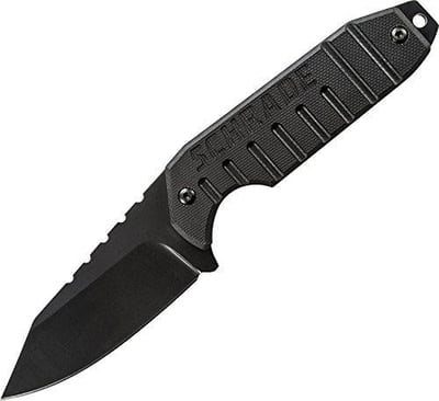 Schrade 7" High Carbon S.S. Full Tang Fixed Blade Knife with 3.1" Clip Point Blade and G-10 Handle - $14.92 (Free S/H over $25)