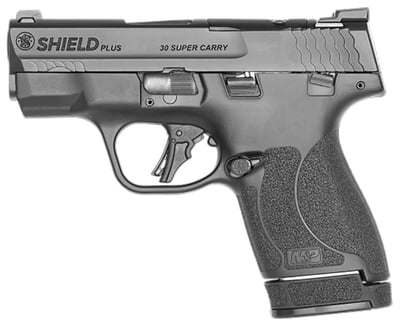 Smith and Wesson Shield Plus Optics Ready 30 Super Carry 3.1" Barrel 16-Round Thumb Safety - $299.99 ($9.99 S/H on Firearms / $12.99 Flat Rate S/H on ammo)