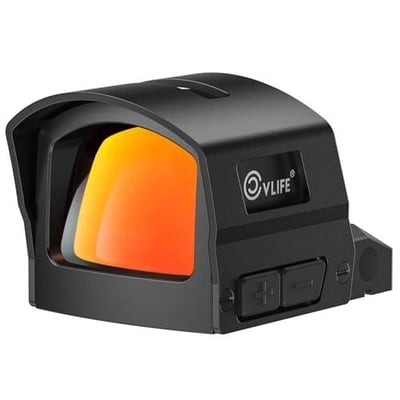 40% off CVLIFE BearMight 5000G Shockproof Auto-Brightness Red/Green Dot Sight for RMS RMSc, 36MOA Circle & 2MOA Dot Motion Awake Open Reflex Sight with Hood, Adapter for MOS/RMR/Picatinny, Optics for Hunting w/code JGDPVRMS + FREE Shipping
