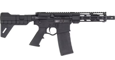 ATI Omni Hybrid Pistol .223 / 5.56 30rd Magazine, 7.5" Barrel, Mil-Sport Aluminum Upper, M-LOK Handguard with Blade Brace, Black - $339.99