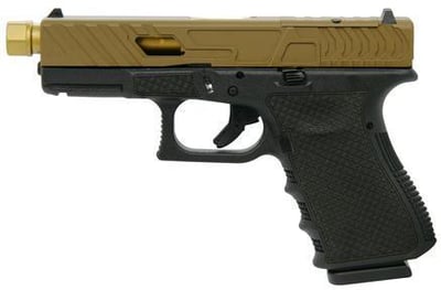 Glock Pattern 19 9MM 4 2/15RD MAGS CUST CHAINMAIL STIPPLE - $949.99 (Free S/H on Firearms)
