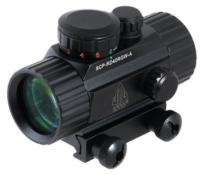 UTG New Gen 4-Inch Red/Green Dot Sight with Integral Picatinny Mounting Deck - $24.74 (Prime LD) (Free S/H over $25)