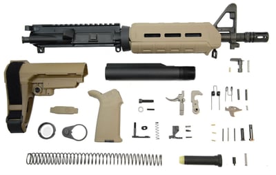 PSA 10.5" Nitride 5.56 1:7 MOE EPT SBA3 Pistol Kit, Flat Dark Earth - $459.99 shipped 