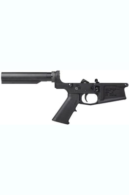 Aero Precision M5 (.308) Carbine Complete Lower Receiver w/ A2 Grip No Stock - Anodized Black - APAR308214 - $299.95 