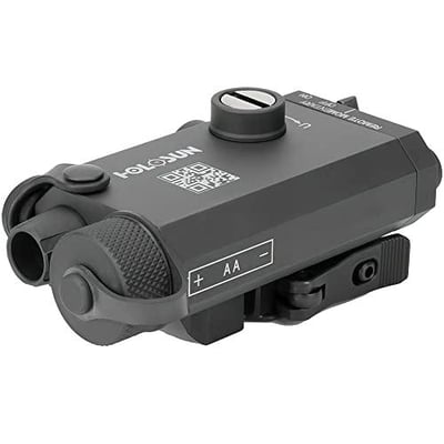 HOLOSUN LS117 Single Green Laser for Long Guns Waterproof Lightweight Durable Aluminum Black Gun Laser with QD Release Picatinny Rail Mount, Remote Cable Switch, T10 L Key & Battery Included - $204.99 + FREE Shipping