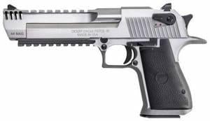 Magnum Research Desert Eagle Mark XIX with Muzzle Brake 44 Rem Mag 6" 8+1 Stainless Steel Black Polymer Grip - $1890.56 (add to cart price)