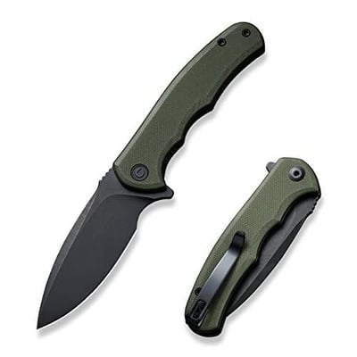 CIVIVI Mini Praxis Folding Pocket Knife, 2.98" D2 Steel Blade G10 Handle EDC Pocket Clip - $29.75 (Free S/H over $25)