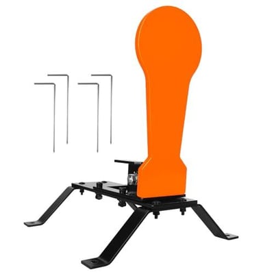 Highwild 3/8" AR500 Classic Popper Steel Shooting Target 12" Pop Up Target with Stand Base - $59.97 + FREE Shipping
