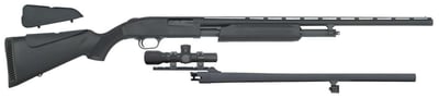 Mossberg 54047 500 Field/Deer Pump 20 Gauge 5+1 24"/26" Synthetic Black Stk Blued - $391.6 (Free S/H on Firearms)