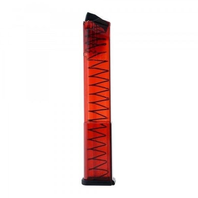 ETS Smith & Wesson M&P 9mm 30-Round Extended Magazine Red - $9.99 
