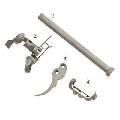 Beretta Factory 92/96 Stainless Steel Parts:Trigger, Safety Levers, Recoil Rod, Mag.Rel. - $100  (FREE S/H over $95)