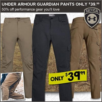 Under Armour Guardian Cargo - $38.17 (Free S/H over $25)