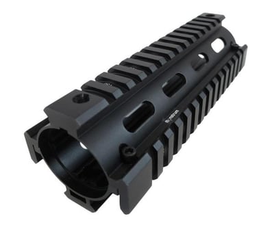 AR-15 Quad Rail Handguard - Carbine Drop-In Black - $12.95 (Free S/H over $50)