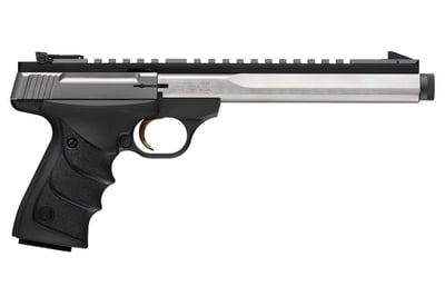 Browning Buck Mark Contour Stainless SR 22LR Semi-Auto Pistol with Threaded Barrel - $474.99 