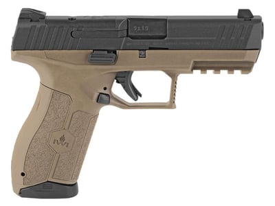 IWI Masada 9mm 4.1" Barrel 2-17 Rnd FDE/Black - $349.99 