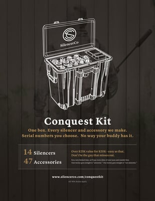 Conquest Kit — SilencerCo. Firearm Suppressors