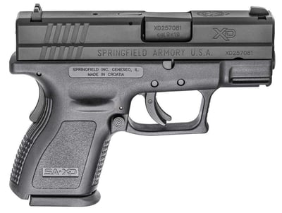 Springfield XDD Defender 9mm 3" Barrel 13rd Black - $380