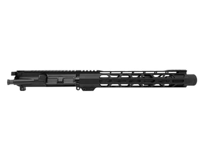 RTB Complete 10.5" 5.56 Upper Receiver Black FLASH CAN 12" M-LOK With BCG & CH - $235.75 after code "HEAT10"