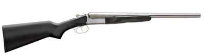 Stoeger Coach Gun 12 Gauge 3" 20" Side by Side Shotgun Stainless Black - $489.99