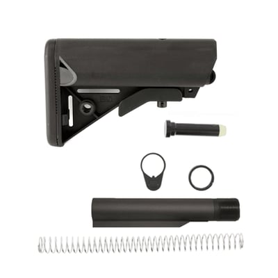 B5 Systems Enhanced Sopmod AR-15 Stock and Buffer Kit - Black - $69.95 