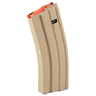 Global Ordnance 5.56 NATO 10rd/30rd AR-15 Magazine, Steel Body, FDE - $11.25