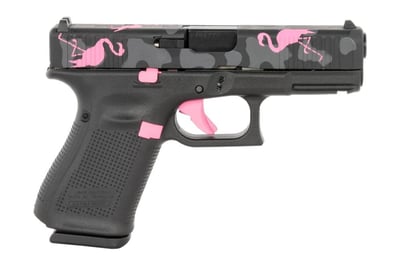 Glock 19 Gen5 MOS 9mm Optic Ready Pistol 4.02" Barrel 15rd Miami Mingo Finish - $699.99 
