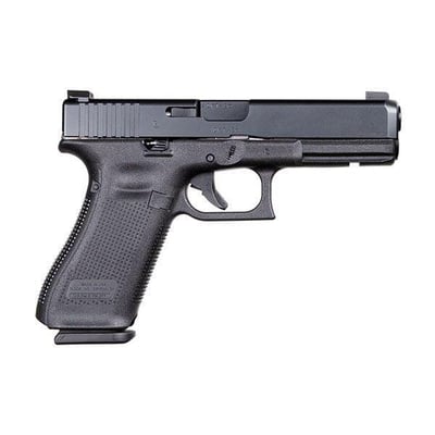 Glock Police Trade In G17 Gen 5 4.49" 9mm Pistol w/ (3) 17rd & NS - $399.99 