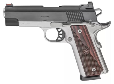 Springfield Ronin 1911 EMP 9mm Alloy Frame 4" Barrel 10-RD Wood Grips - $765.72 (Free S/H on Firearms)