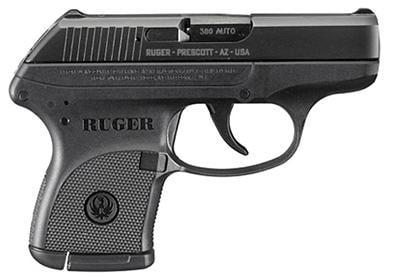 Ruger 3701 LCP380 ACP DA 2.75" 6+1 Black Polymer Grip Blued Slide - $179.99 (email price) 