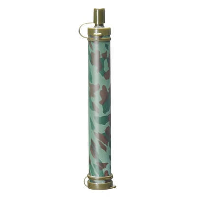 Pinty Camouflage 99.9999% Purification Water Filter Life Emergency Straw Camping - $9.59 (Prime) (Free S/H over $25)