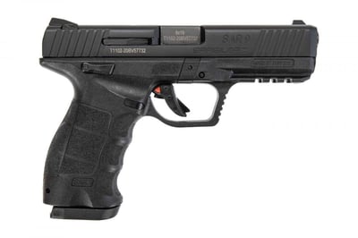 SAR USA SAR9 9mm Luger 4.40" 17+1 Black - $300.99 (Free S/H on Firearms)