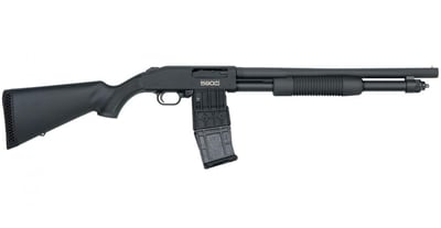 Mossberg 590M 12 Ga Mag-Fed Pump-Action Shotgun with 10 Rnd Mag - $458.99  ($7.99 Shipping On Firearms)