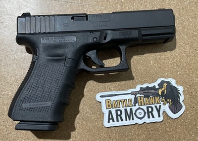 Used Police Trade-In Good Condition Glock 23 Gen 4, 40 Cal, 4" Barrel, 1- 13rd Magazine - $299.99 
