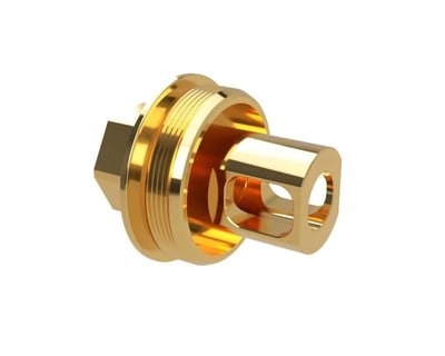Tuna Cans 1-Piece Direct Thread Mount w/integrated Muzzle Brake 1/2x28 .399 Bore - $89.95 (FREE Shipping over $50)