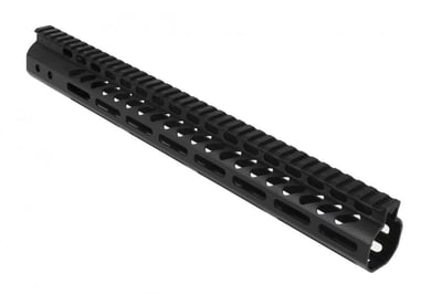 Guntec USA 15" Ultra-Lightweight Thin M-LOK Handguard - Black - $59.81