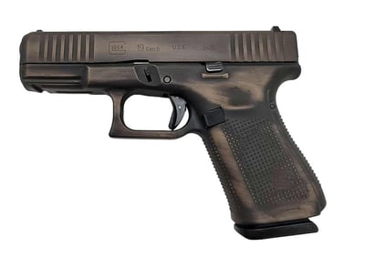 Glock 19 Gen5 9mm FDE Battleworn - $517.75 (Free S/H on Firearms)