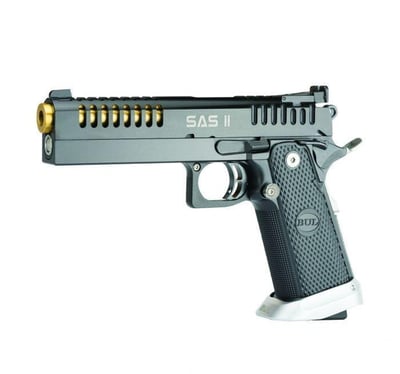 BUL SAS II AIR Standard Division .40S&W Competition Pistol - Black with a Lightweight Slide and Titanium Plated Barrel - $2309 (S/H $19.99 Firearms, $9.99 Accessories)