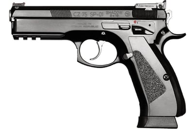 CZ-USA 75 SP 01 Shadow 9mm 4.7″ barrel 19 Rnds Matte Blued - $1149.99 
