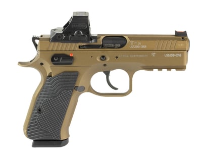 CZ USA 86155 Shadow 2 Compact OR Burnt Bronze w/HOLOSUN 508T-RD - $1689.59 