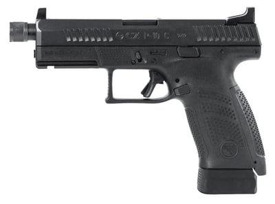 CZ-USA P-10 C Suppressor Ready 9mm 17rd 1/2x28 Blk - $400.99 