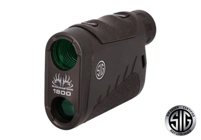 SIg BUCKMASTERS 1800 RANGEFINDER - CERTIFIED REFURBISHED - $99.99 