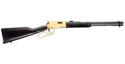 Rossi Rio Bravo 22LR Lever-Action Rifle with Gold Receiver and Hardwood Stock - $279.99 