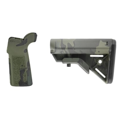 B5 Systems AR-15 Bravo Stock and Pistol Grip Combo- Black Multi-cam - $109.47 - Free Shipping