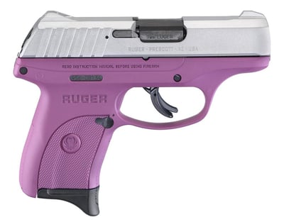 Ruger EC9s Purple/Stainless 9mm 3.12" Barrel 7-Rounds - $249.99 ($19.99 S/H on Firearms / $15.99 Flat Rate S/H on ammo)