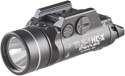 Streamlight TLR-1 HL-X USB 1500-Lumen 15000-Candela Rechargeable Rail-Mounted Tactical Weapon Light with Specific Compatibility Rail Locating Keys, Black - $165.44 + FREE Shipping