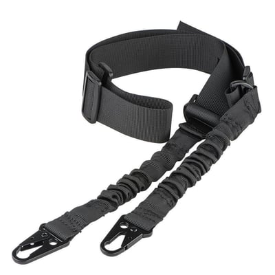 CVLIFE Two Points Sling with Length Adjuster Traditional Sling with Metal Hook for Outdoors Black - $9.69 after code "9YPOCH8U" (Free S/H over $25)