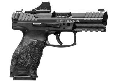 HK VP9 9mm 4.09" 17rd Pistol w/ Holosun Super Green Package Black - $915.50 