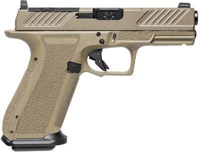 SHADOW SYSTEMS XR920 Combat 9mm 4" 17rd Optic Ready Pistol w/ Night Sights FDE - $767.99 